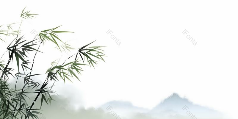 国画山竹水墨风,插画/手绘图,插画/手绘图库,插画/手绘图下载,插画/手绘